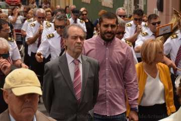 Misa, procesión y desfile de ganado en La Pardilla (Foto Francisco Javier Santana)